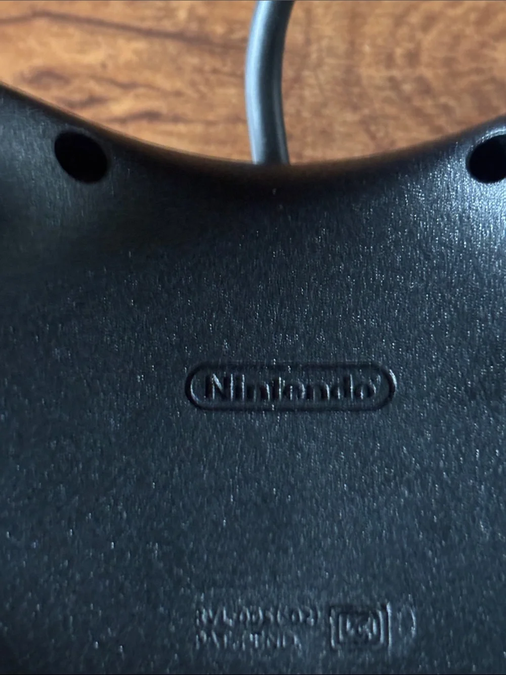 Wii Black Wired Controller - Nintendo Wii